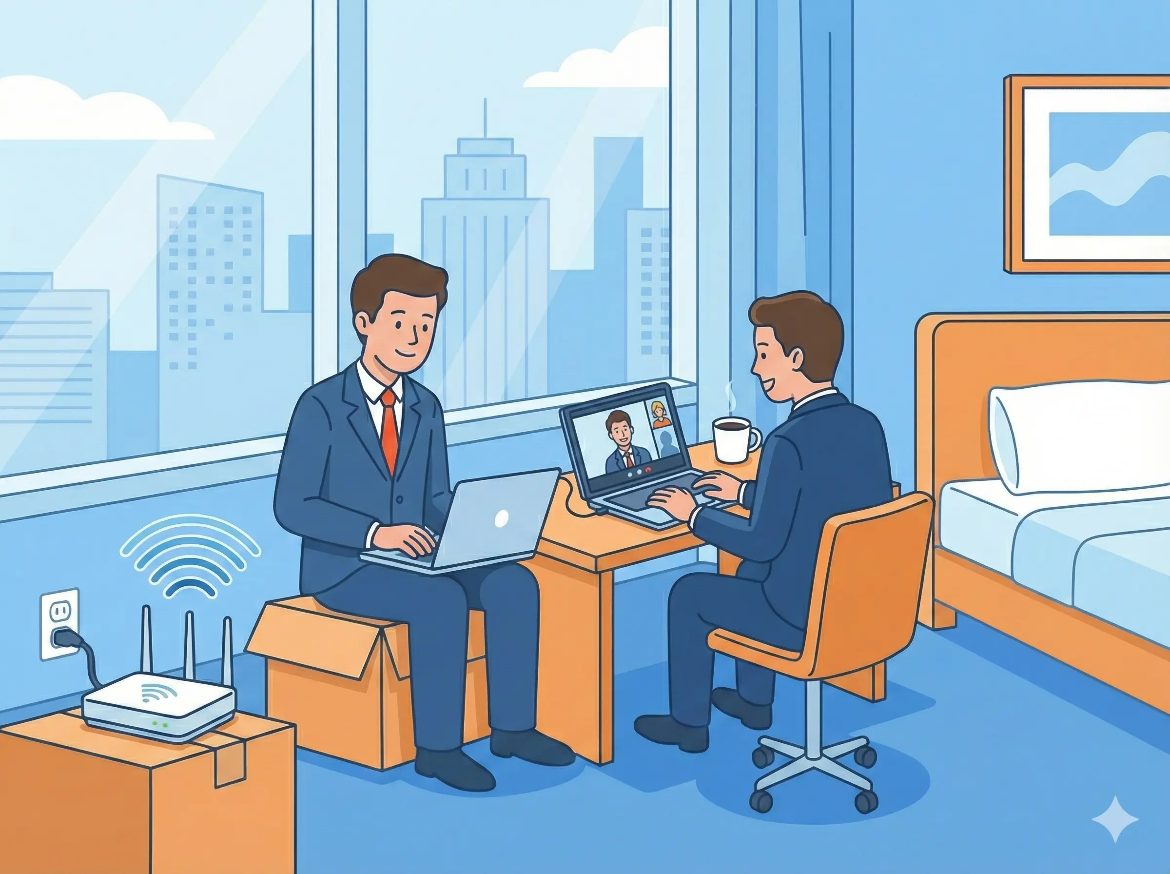 出張・テレワークのお客様